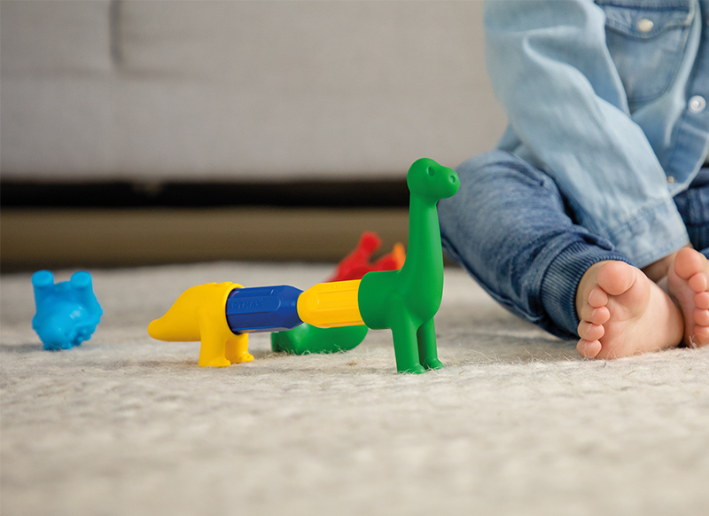 Bouwset - SmartMax My First Dinosaurs - dinosaurussen - set van 9