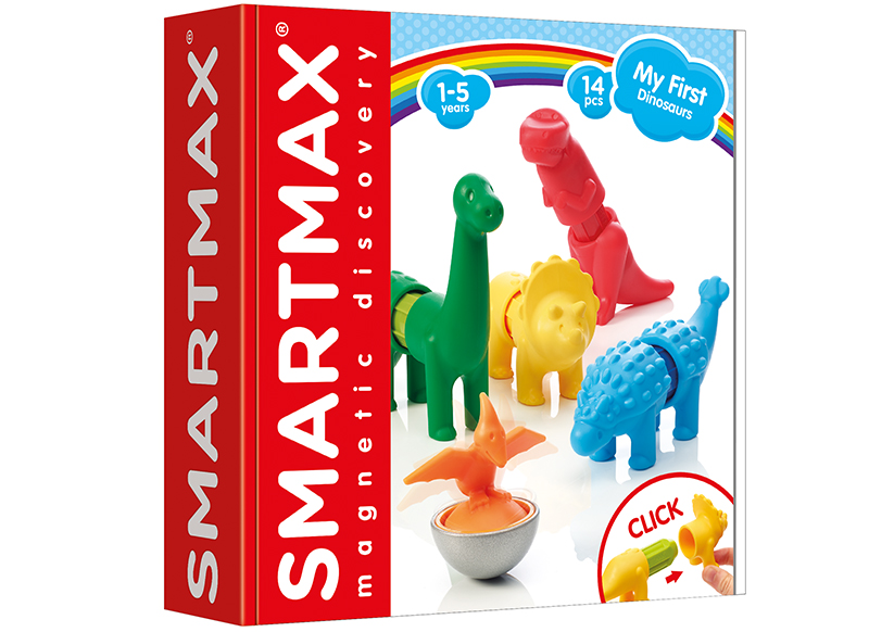 Bouwset - SmartMax My First Dinosaurs - dinosaurussen - set van 9