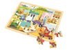 Puzzel - themapuzzel - bouwzone - 48 stukjes - hout - per stuk