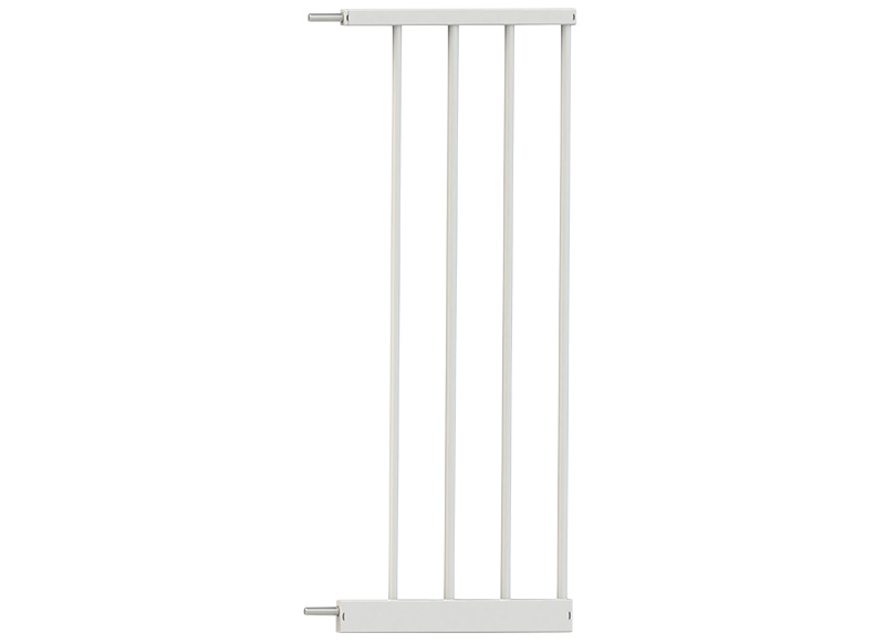 Veiligheidshekken - noma - verlengstuk 28cm flexigate - per stuk - leverbaar in wit-zwart