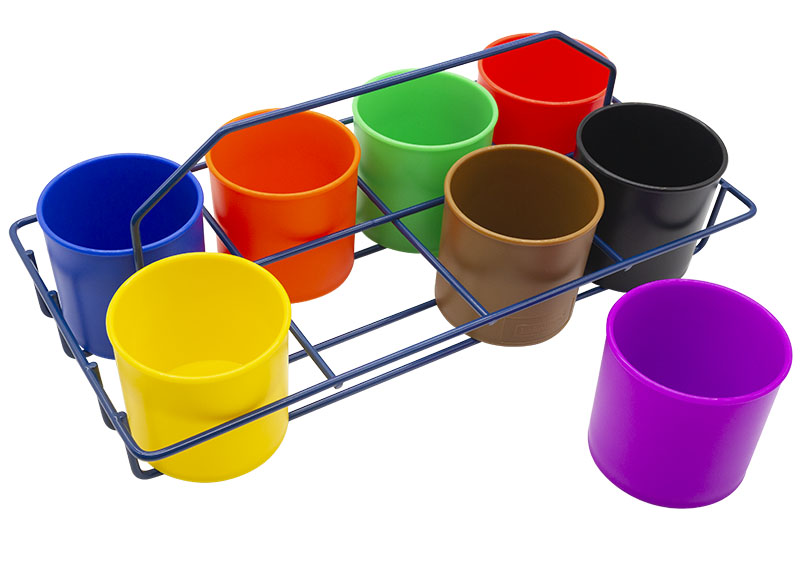 Opbergpotjes - Lakeshore Learning - draagrek - per set