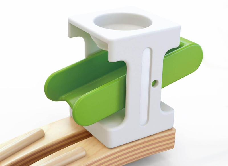 Knikkerbaan - Quadrilla - Besturingsblokken - set van 4
