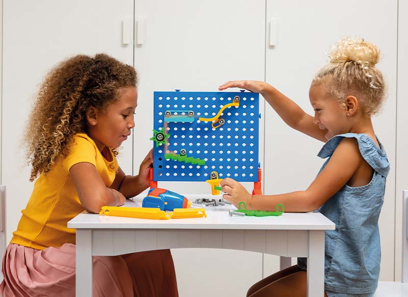 Bouwset - Educational Insights Design & Drill Marble Maze - bouwpakket - schroevenatelier - doolhof - STEM / STEAM - per spel
