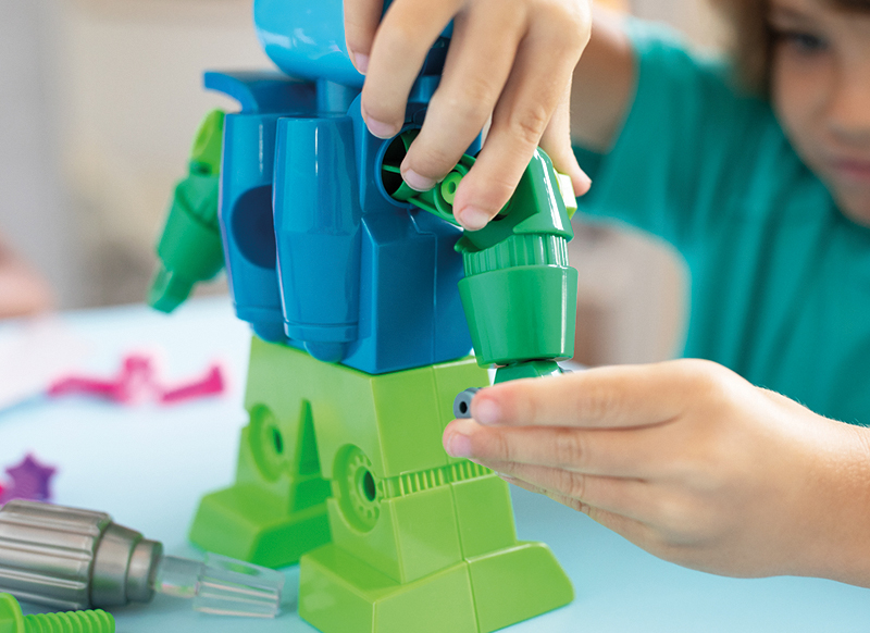 Bouwset - Educational Insights Design & Drill Robot - schroeven - motoriek - per stuk