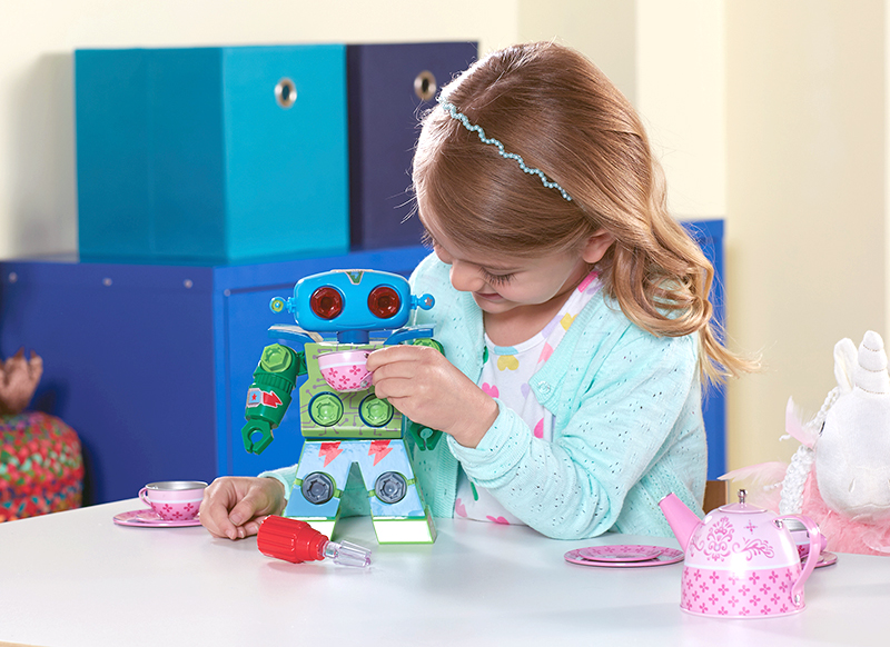 Bouwset - Educational Insights Design & Drill Robot - schroeven - motoriek - per stuk