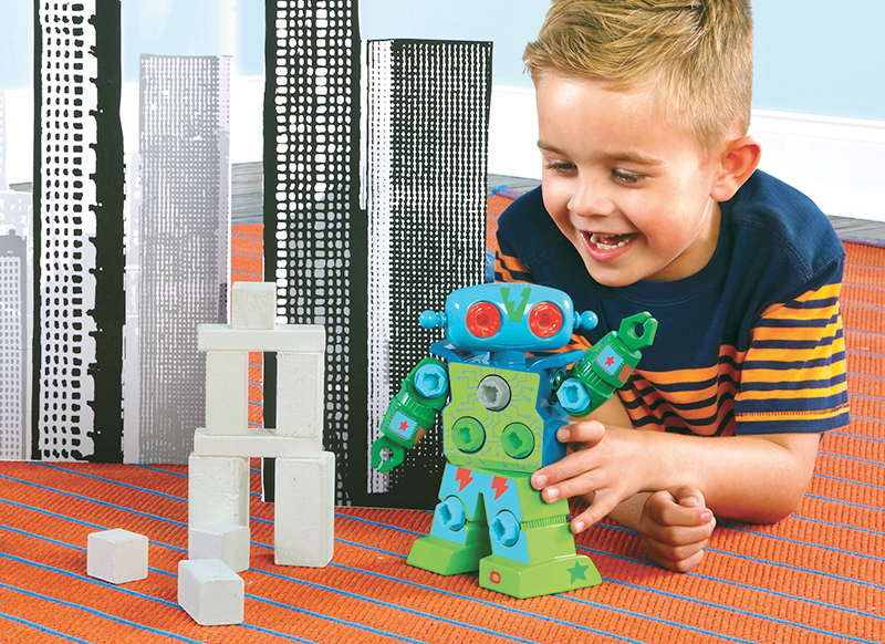 Bouwset - Educational Insights Design & Drill Robot - schroeven - motoriek - per stuk