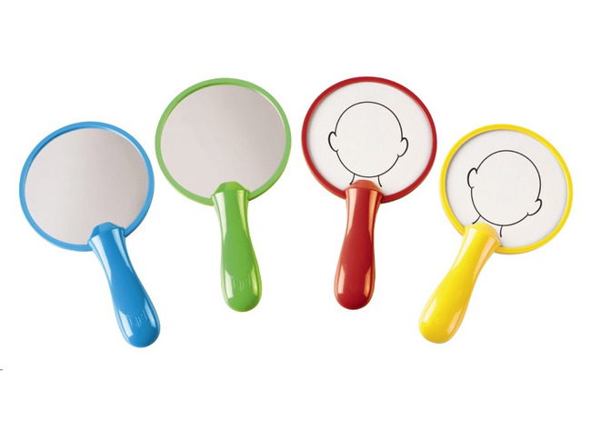 Spiegel - handspiegel - Learning Resources - Mirror Boards - assortiment van 4