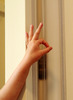 Veiligheid - Arte Viva - deurstrip  Finger Alert - smal-120 cm - per stuk