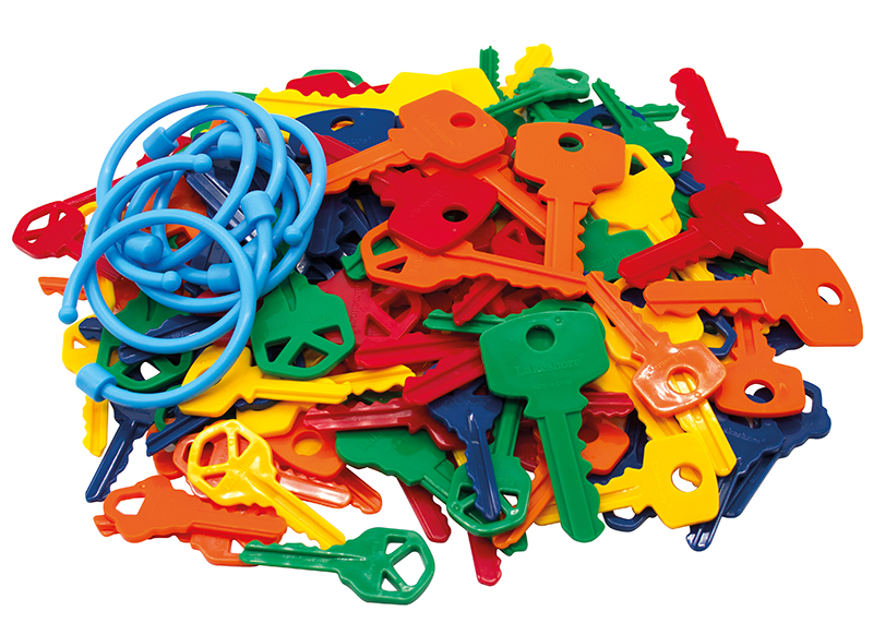Sorteren - Lakeshore Learning - sleutels - set van 140 assorti