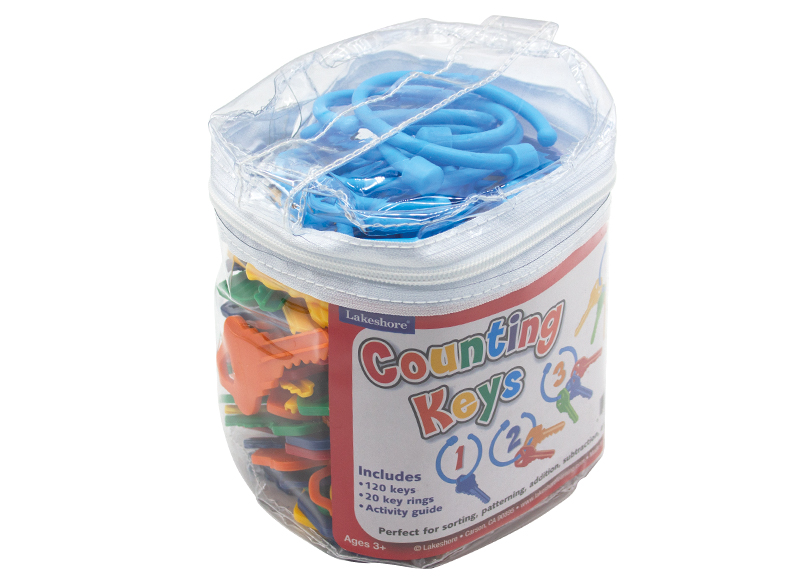 Sorteren - Lakeshore Learning - sleutels - set van 140 assorti