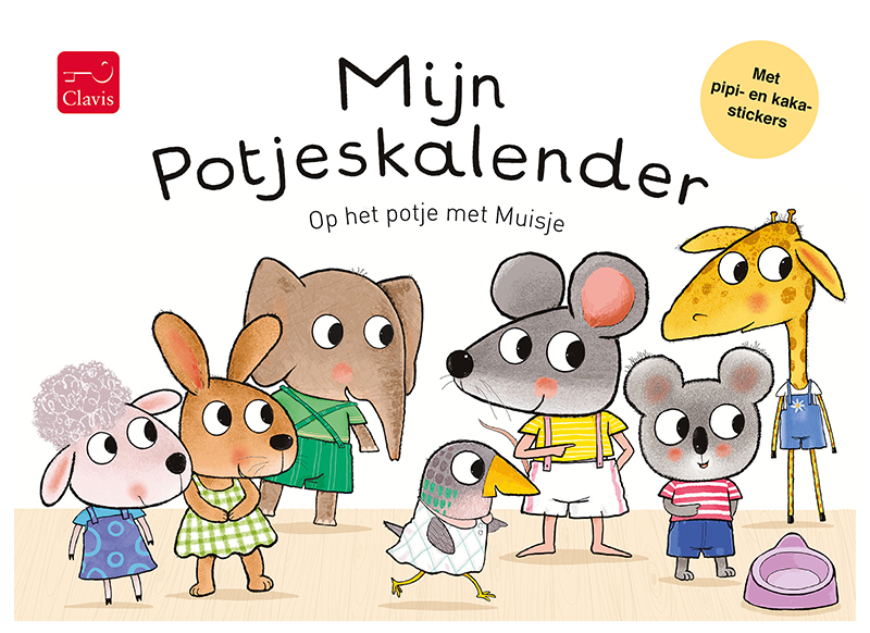 Potjestraining - Clavis - Muisje - mijn potjeskalender - per stuk
