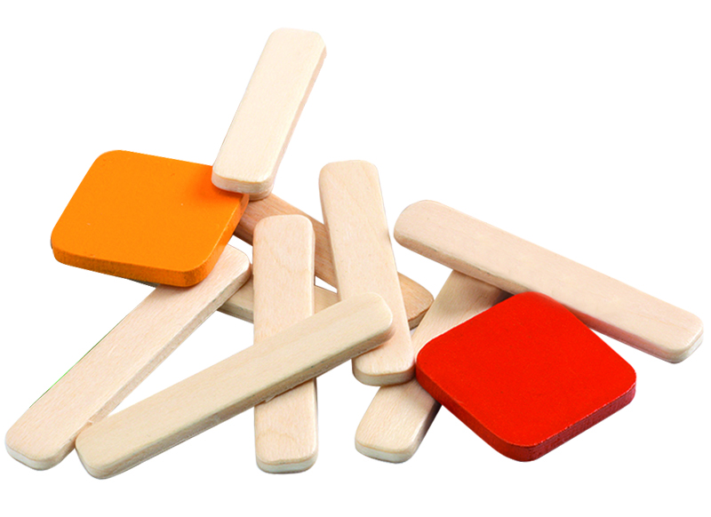 Kleur en vorm - Djeco - Stick Basic - puzzelsticks - per spel