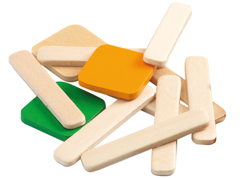 Kleur en vorm - Djeco - Stick Basic - puzzelsticks - per spel