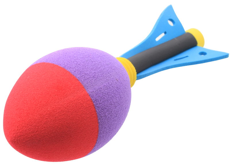 Spel - torpedo - raket - 20 cm - foam - per stuk