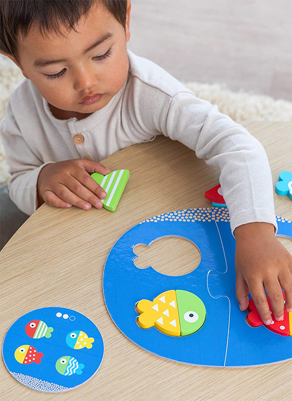 Spel - kleur en vorm - Goula Fish Mix & Match - vissen - per spel