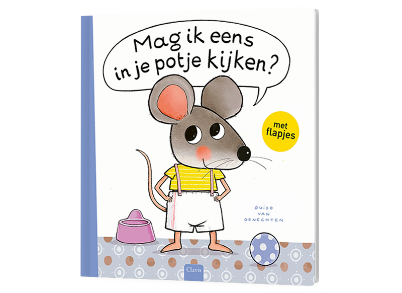 Potjestraining - Clavis - Muisje - boekje - mag ik eens in je potje kijken? - per stuk