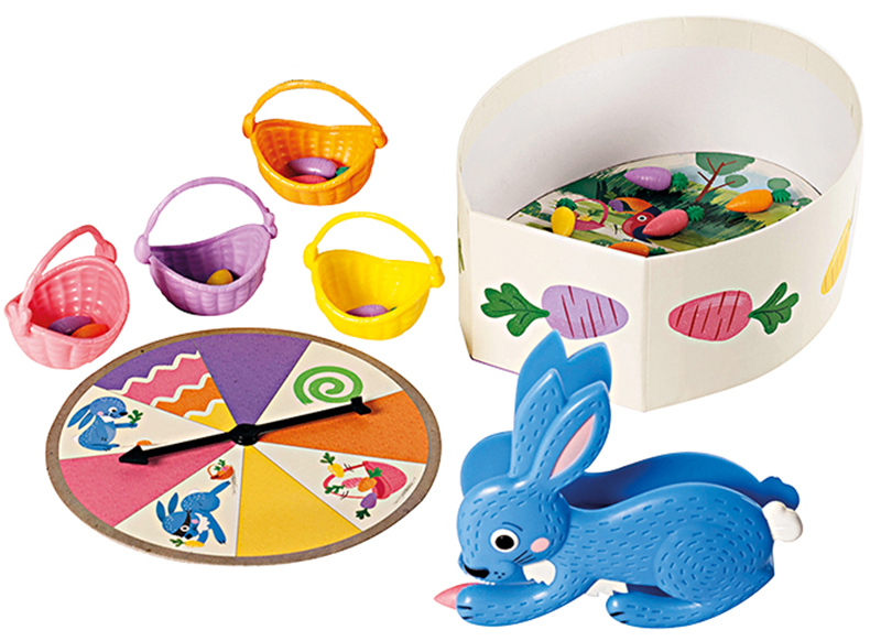 Spel - Educational Insights Hoppy Floppy’s Happy Hunt Game - konijn - fijne motoriek - per spel