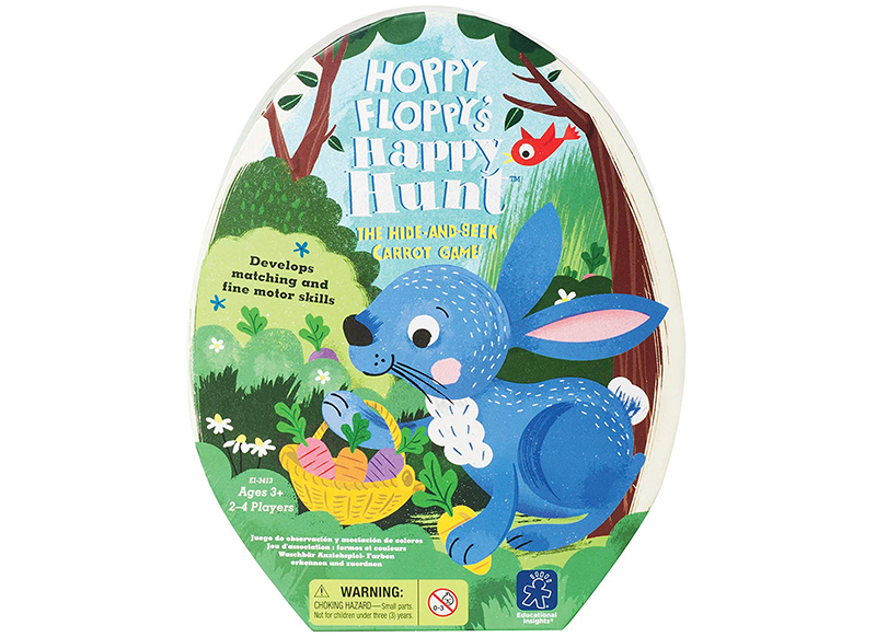 Spel - Educational Insights Hoppy Floppy’s Happy Hunt Game - konijn - fijne motoriek - per spel