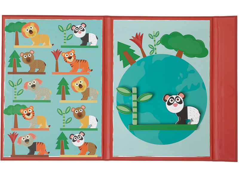 Kleur en vorm - Edulogic - Mix & Match - kleur en vorm - dieren - magnetisch - per spel