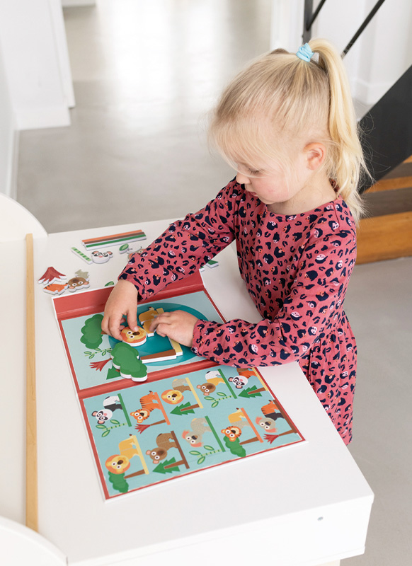 Kleur en vorm - Edulogic - Mix & Match - kleur en vorm - dieren - magnetisch - per spel