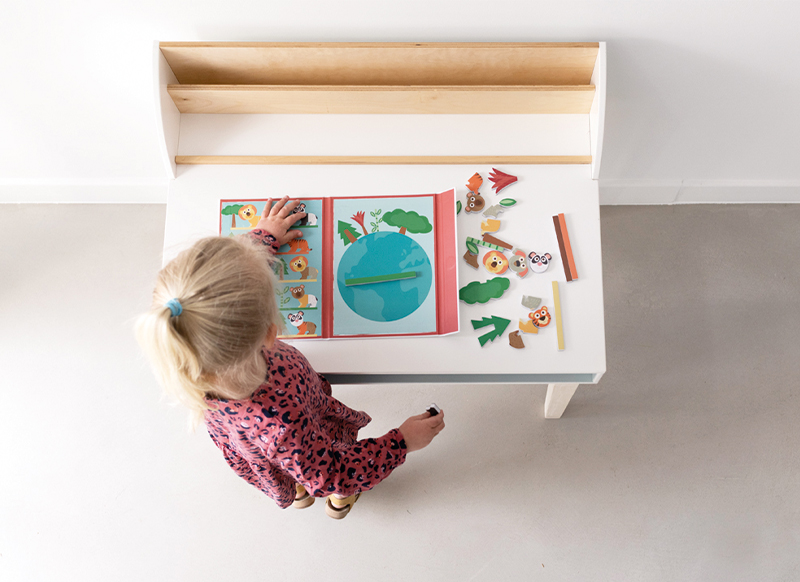 Kleur en vorm - Edulogic - Mix & Match - kleur en vorm - dieren - magnetisch - per spel