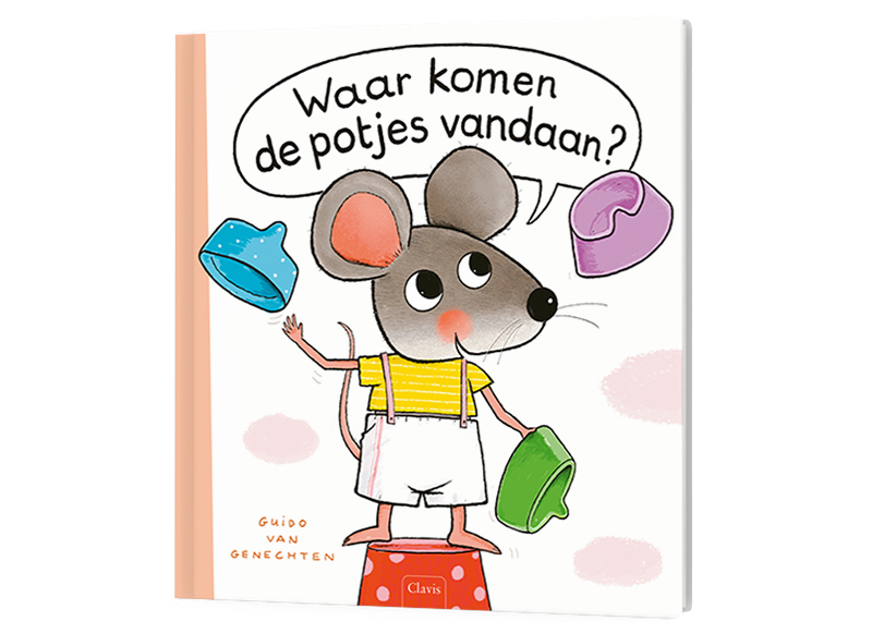 Potjestraining - Clavis - Muisje - boekje - waar komen de potjes vandaan? - per stuk