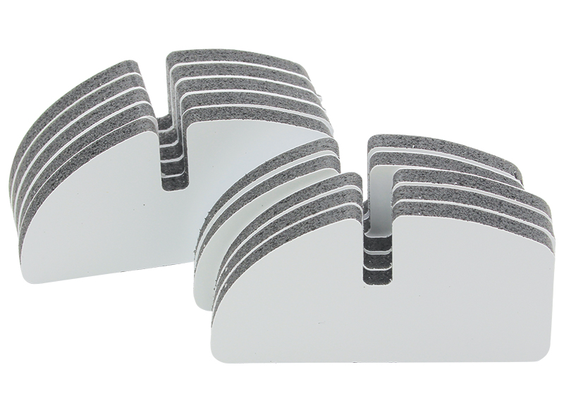 Motoriekborden - Handige Handen - voetjes - 0,5 cm - fijne motoriek - set van 10