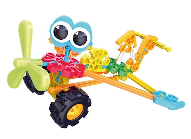 Bouwset - Kid K'Nex Zoomin Buddies Building Set - per set