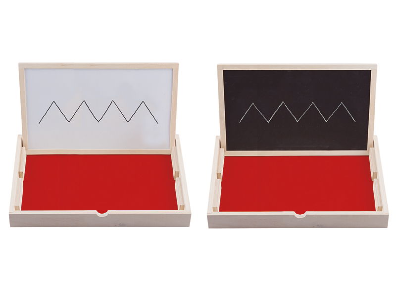 Oefenbak - Akros Multi-Sensory Pre-Writing Tray XL - met schrijfbord - schrijfroute - schrijfbewegingen - zand - per stuk
