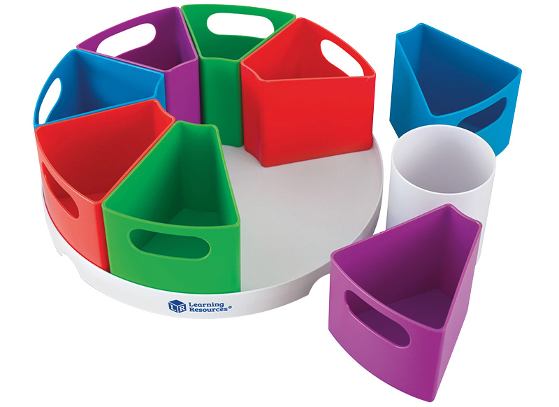 Opbergpotjes - Learning Resources Create-a-Space Storage Center - dienblad - per set
