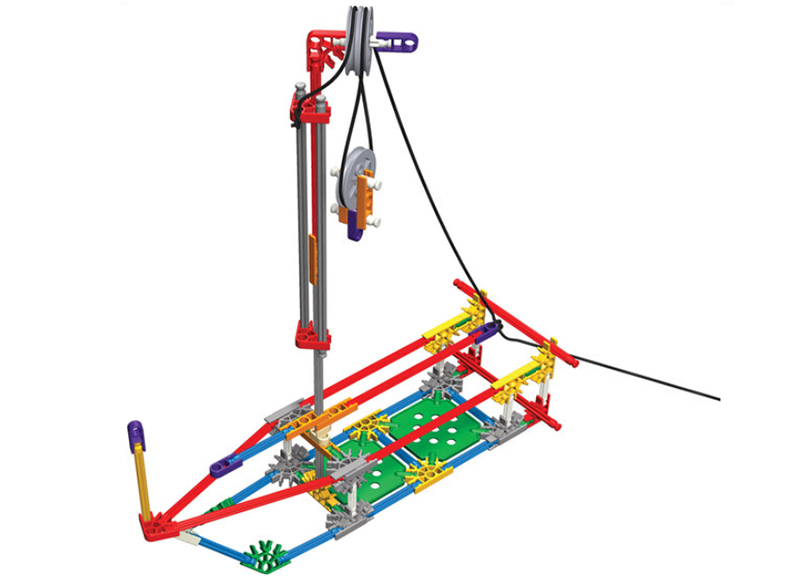 Bouwset - K'nex - techniek - bouwbruggen - hefbomen en katrollen - per set