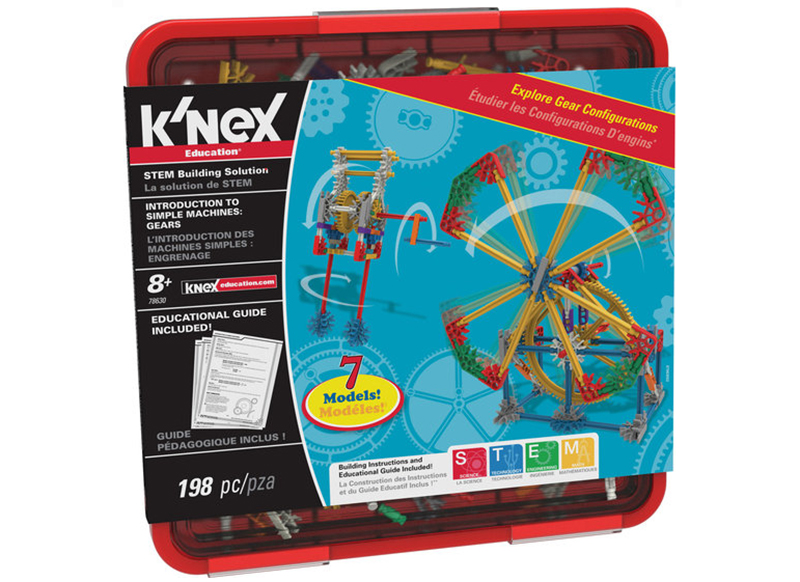 Bouwset - K'nex - techniek - bouwbruggen - tandwielen - per set