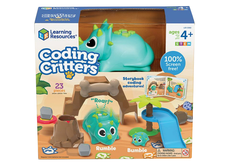 Programmeren - robot - Learning Resources Coding Critters Rumble & Bumble - dinosaurus - leren programmeren - per set