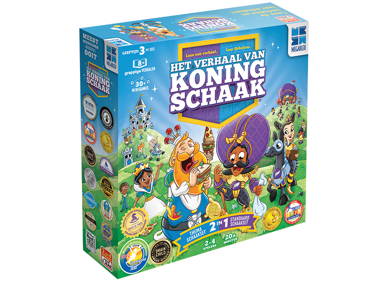 Gezelschapsspel - Koning Schaak - schaakspel - per spel