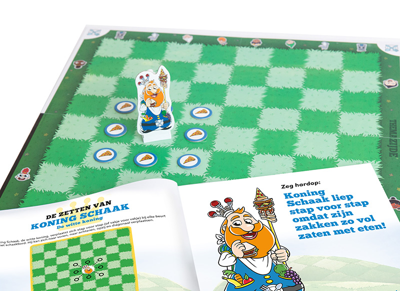 Spel - gezelschapsspel - Koning Schaak - schaakspel - per spel