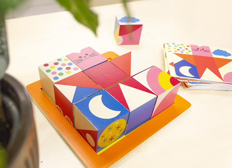 Spel - denkspel - Djeco Sologic Cubologic - puzzelen - per spel