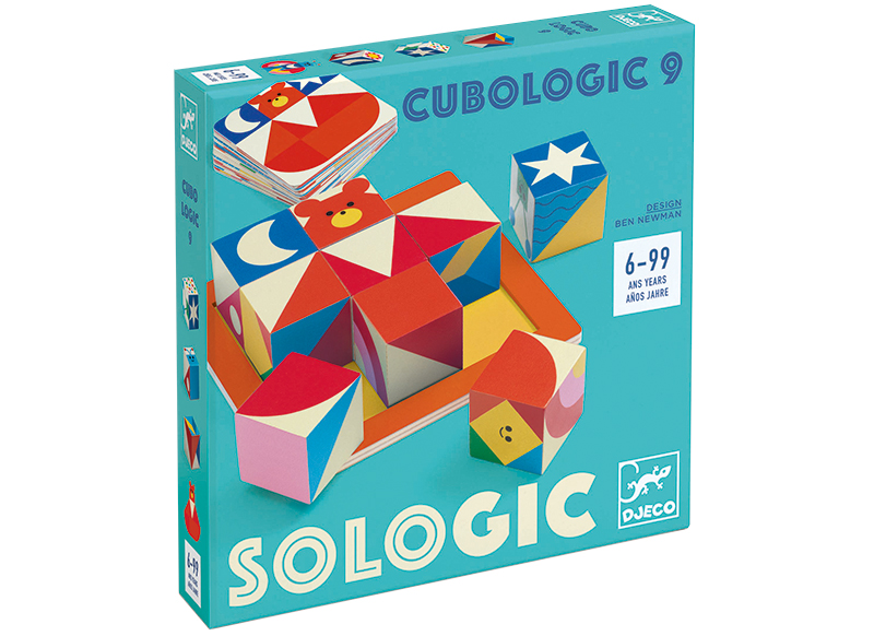 Spel - denkspel - Djeco Sologic Cubologic - puzzelen - per spel