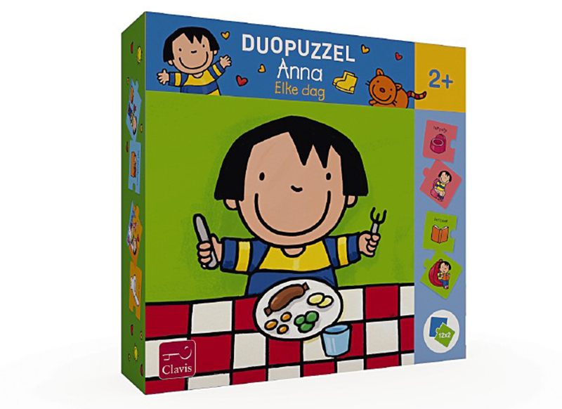 Boekjes - Anna - spel - duopuzzel