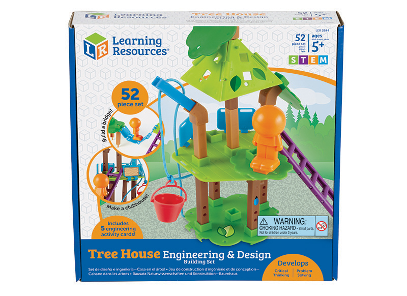 Bouwset - Learning Resources Tree House Engineering & Design Building Set - STEM / STEAM - boomhut - per set