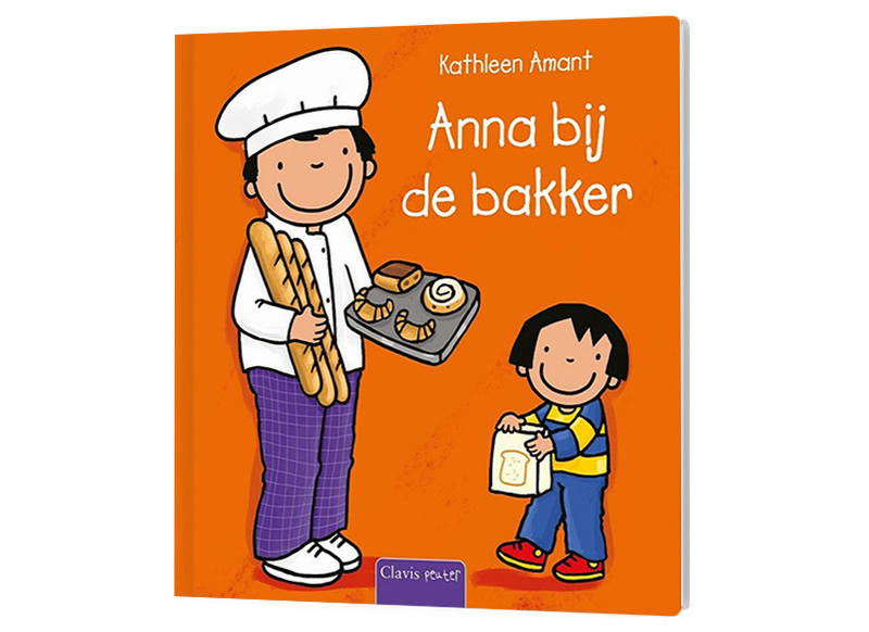 Boekjes - Anna - bij de bakker