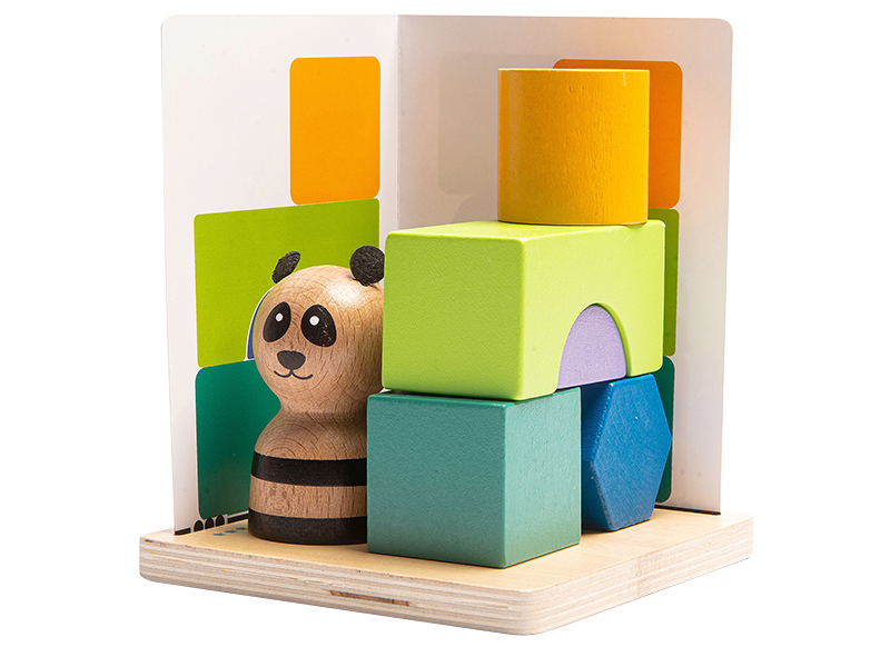 Spel - gezelschapsspel - Panda puzzel - logisch denken - per spel