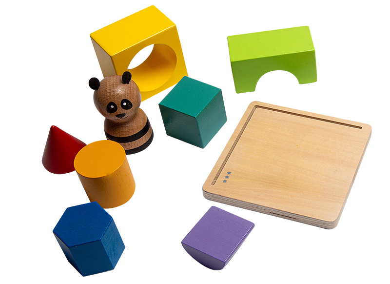 Spel - gezelschapsspel - Panda puzzel - logisch denken - per spel