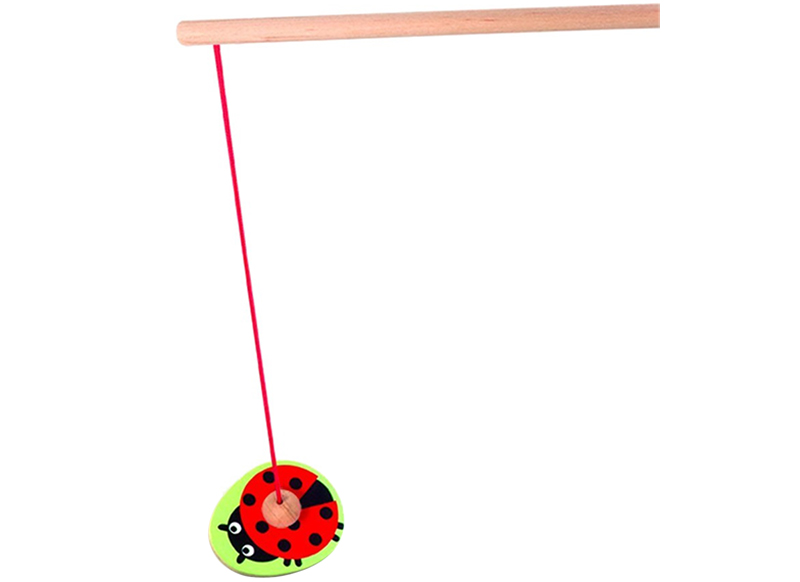 Puzzel - hengelpuzzel - Goula - insecten - magnetisch - hout - per stuk