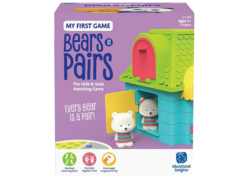 Spel - memoryspel - Educational Insights My First Game Bears in Pairs - beren - per spel