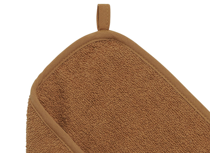 Badcape - Jollein - badstof - 75x75cm - per stuk.