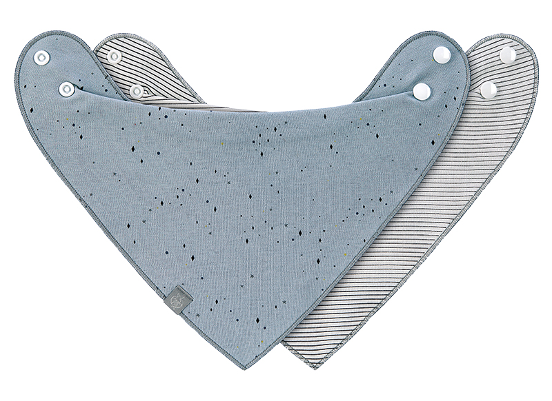 Textiel - kwijlslabber - Lassig - bandana - waterproof - set van 2