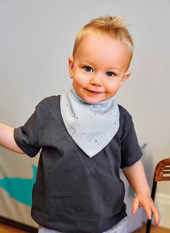 Textiel - kwijlslabber - Lassig - bandana - waterproof - set van 2