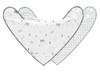 Textiel - kwijlslabber - Lassig - bandana - waterproof - set van 2