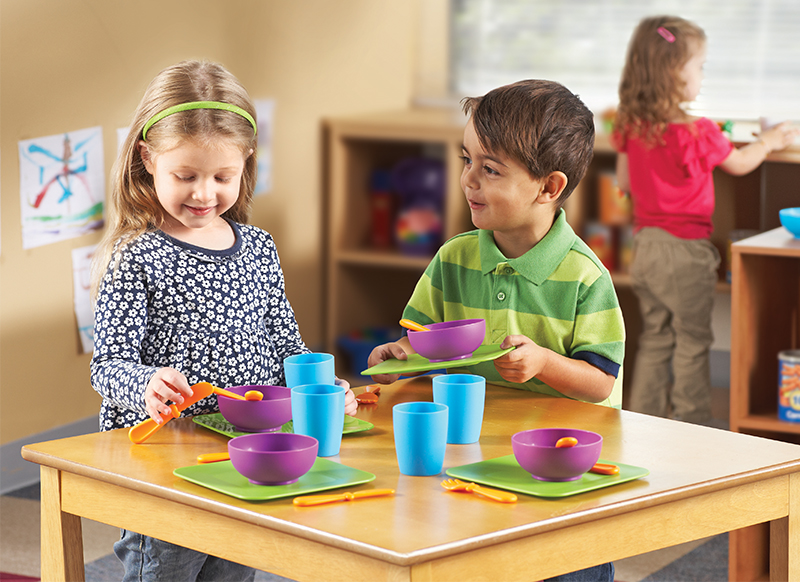 Speelgoed - Learning Resources New Sprouts Serve It!  - eetset - servies - per set