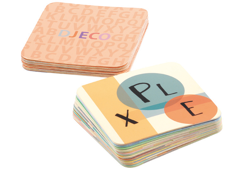 Taalspel - Djeco - ABC boom - alfabet - letters - stapelen - per spel